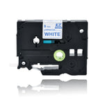 9mm TZe-221 Laminated Label Tape for Brother P-Touch Printers Label Maker Tape Richie's blue on white