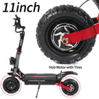 LAOTIE TI30 2800W 60V Brushless Hub Motor & Off-Road Tires Electric Scooter Motor Richie's