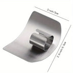 Stainless Steel Finger Guard – Kitchen Hand Protector Kitchen Finger Guard Richie's