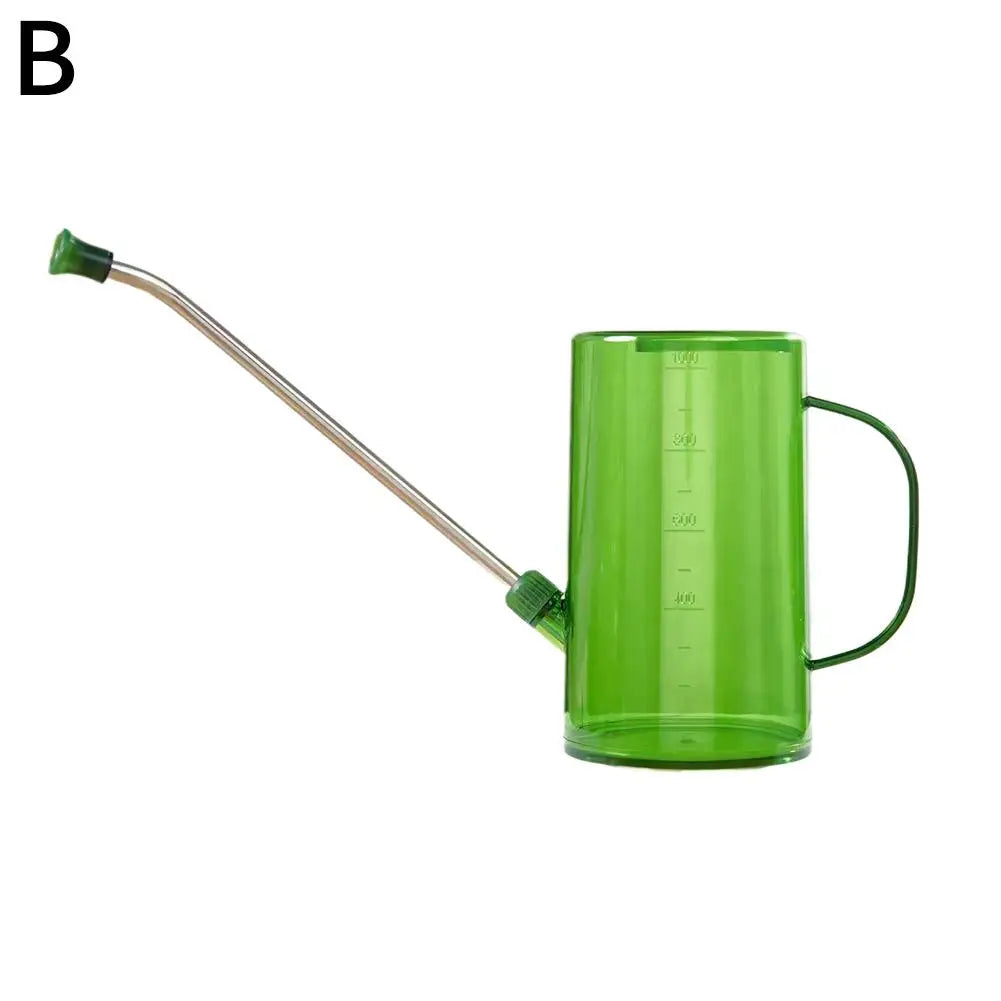 1L Long Spout Watering Can & Garden Shovel Set – Plants Garden Watering Set Richie's army green