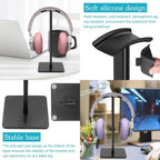 FUCHU Aluminum Headset Stand – Universal Headphone Hanger Headset Stand Richie's