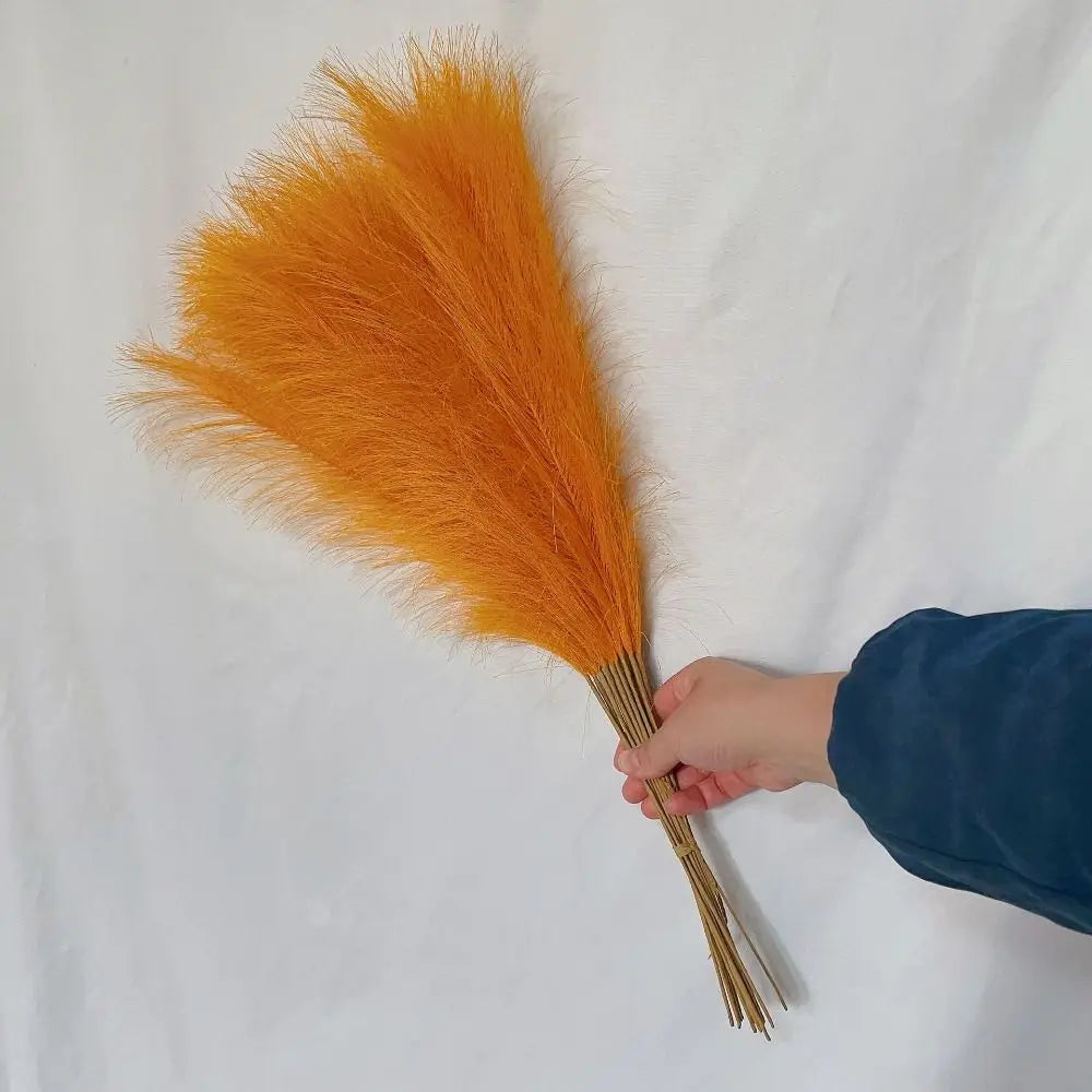 10PCS Fluffy Pampas Grass Artificial Stems 55CM | Wedding Decor Artificial Pampas Grass Richie's 07