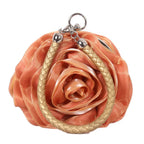 Vintage Floral Rose Evening Clutch Bag | Bridal Wedding Purse Evening Clutch Bag Richie's Gold