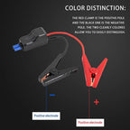 Car Emergency Jump Cable Relay Crocodile Clip Connector 500A Jump Starter Cable Richie's