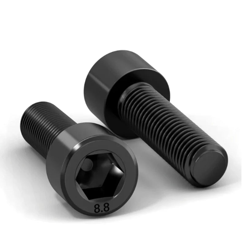 M3–M8 Grade 8.8 Hex Socket Cap Screws Black Oxide Allen Bolts 10PCS Hex Socket Cap Screws Richie's M8 16mm