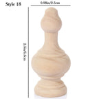Vintage Wood Carved Furniture Leg – European Style Cabinet Foot Furniture Leg Richie's 18