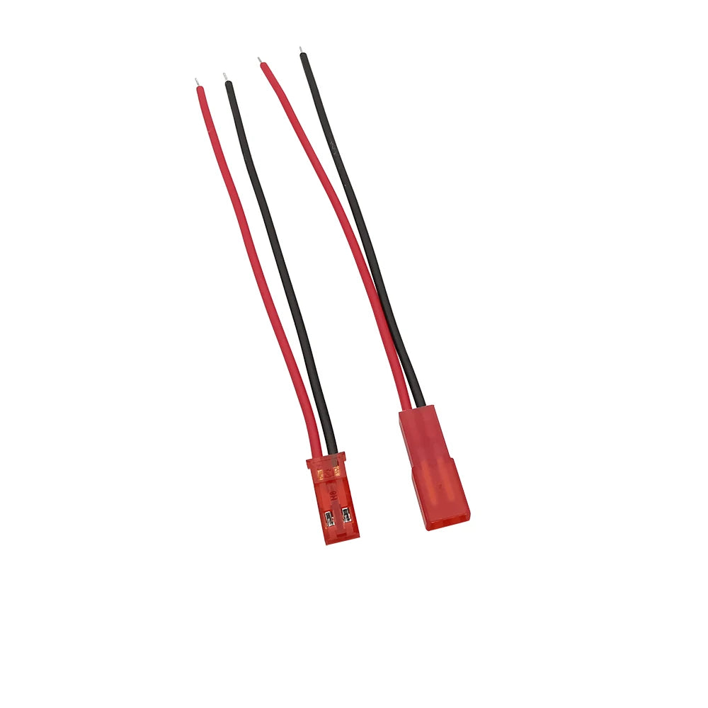 JST SYP 2-Pin Connector Male Female 22AWG Wire – LED RC DIY Wire Plug Connector Richie's