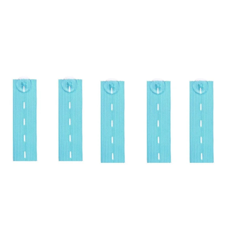 5-Pack Jeans Waist Extender Buckles – Adjustable Elastic Waist Extender Buckles Richie's blue
