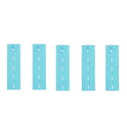 5-Pack Jeans Waist Extender Buckles – Adjustable Elastic Waist Extender Buckles Richie's blue