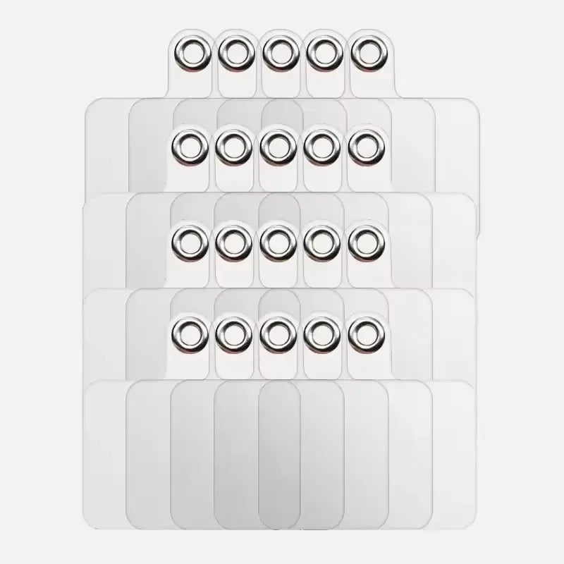 Universal Phone Lanyard Tether Tab Cards – Matte Transparent PVC Phone Lanyard Tab Richie's 20PCS