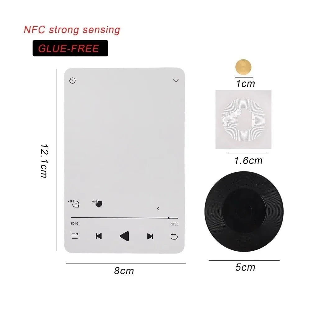 Vinyl Record NFC Fridge Magnet – DIY Music Trigger Decor NFC Fridge Magnet Richie's With NFC