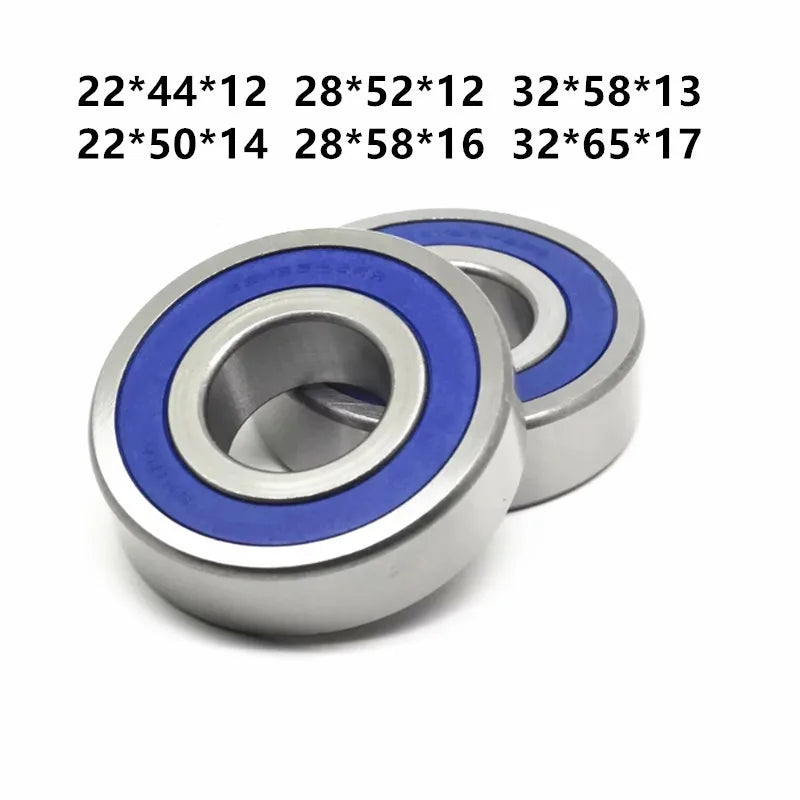 Motorcycle Crankshaft Deep Groove Ball Bearings 2RS RZ – 9 Sizes Crankshaft Ball Bearing Richie's