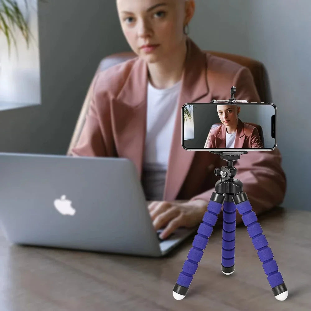 Flexible Octopus Mini Tripod for Phone & Camera – Universal Flexible Phone Tripod Richie's