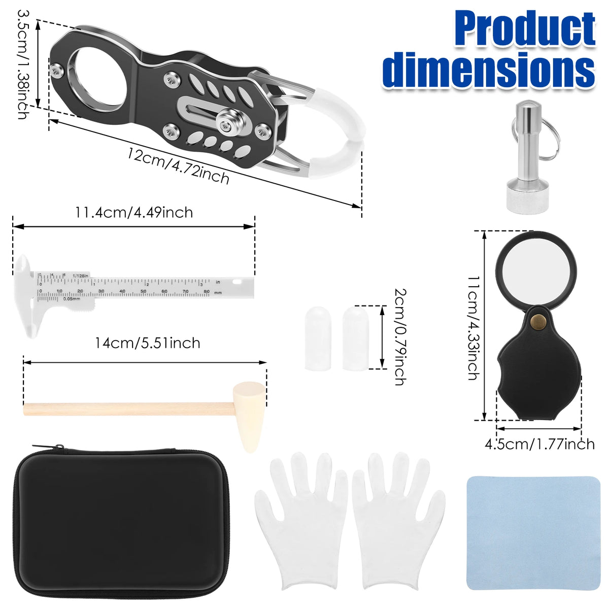 Coin Ping Tester Kit – Gold & Silver Coin Authentication Set Coin Authentication Kit Richie's