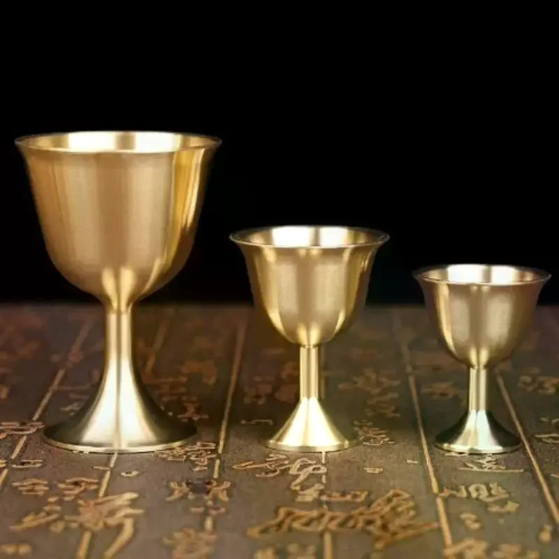 Traditional Brass Mug – Copper Wine & Beer Drinkware Brass Drinkware Mug Richie's