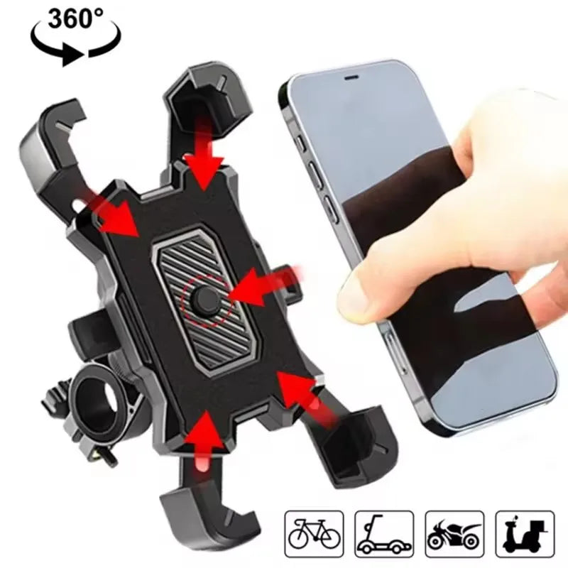 360° Bike Phone Mount | Handlebar Holder for 4.5–7" Phones Bike Phone Mount Richie's