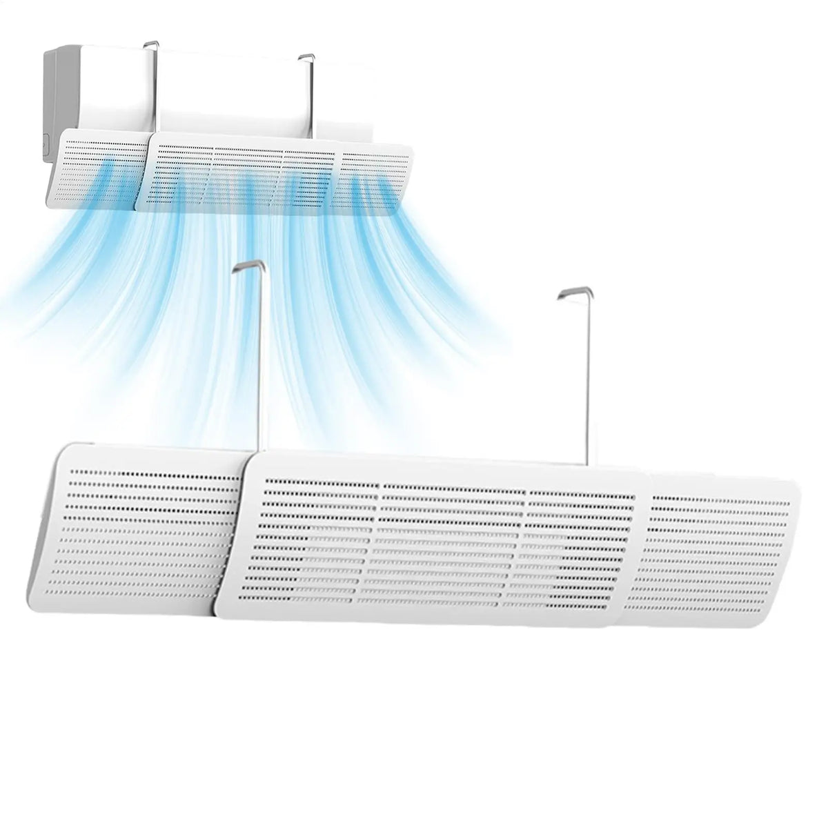 Adjustable AC Vent Deflector 23–36 In. | No-Drill Airflow AC Vent Deflector Richie's Default Title