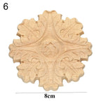 Floral Wood Carved Appliques – Decorative Furniture Corner Accents Wood Carved Applique Richie's 6