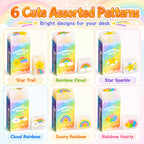30 Pcs Cartoon Erasers – 6 Fun Designs for School & Parties Novelty Erasers Set Richie's