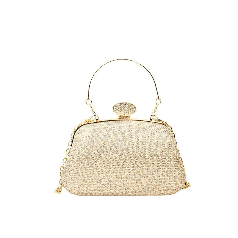 Women's Glitter Evening Clutch Bag – Wedding & Party Shoulder Bag Evening Clutch Bag Richie's