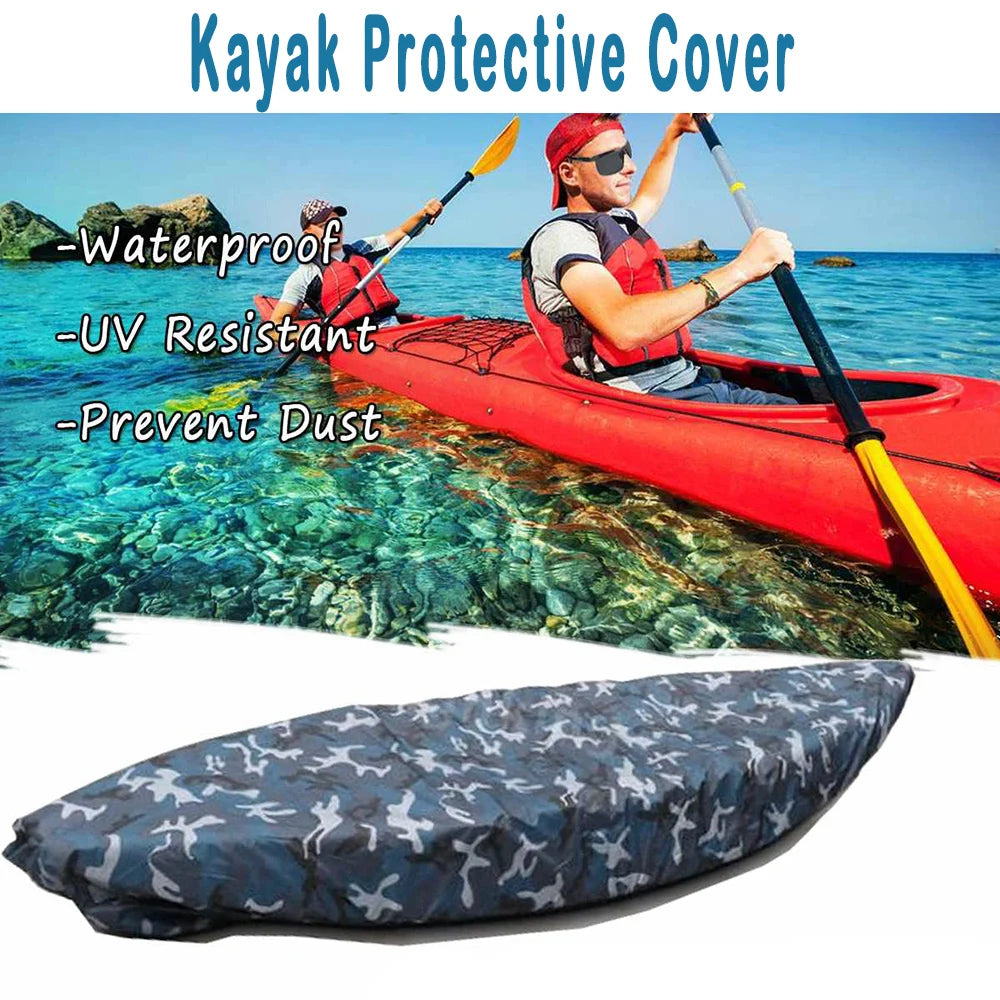 Waterproof UV-Resistant Kayak Cover – 3.1 to 6m Oxford Cloth Kayak Cover Richie's