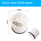 Plastic Spring Check Valve Core One-Way Non-Return 10 Pcs Check Valve Core Richie's DN20