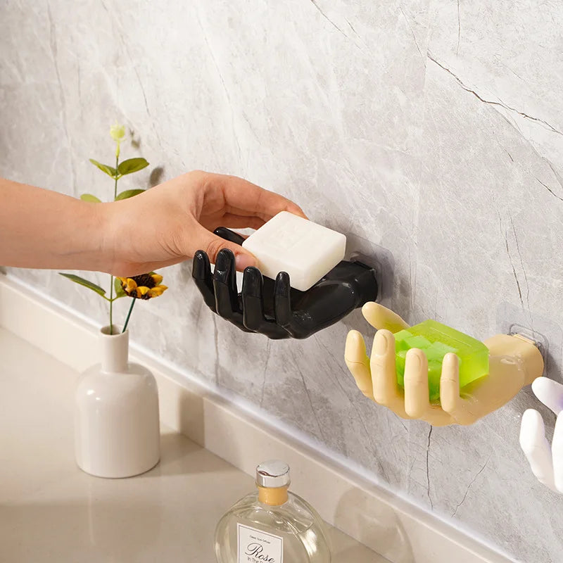 Hand Shape Wall Hook – Decorative Soap Holder & Organizer Decorative Wall Hook Richie's