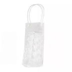 Portable PVC Wine Bottle Freezer Bag – Insulated Cooler Tote Bottle Cooler Bag Richie's Transparent