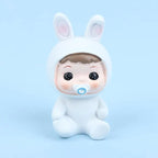 Girl Rabbit Cake Topper – Food Grade Kids Birthday Decor Cake Topper Richie's 02