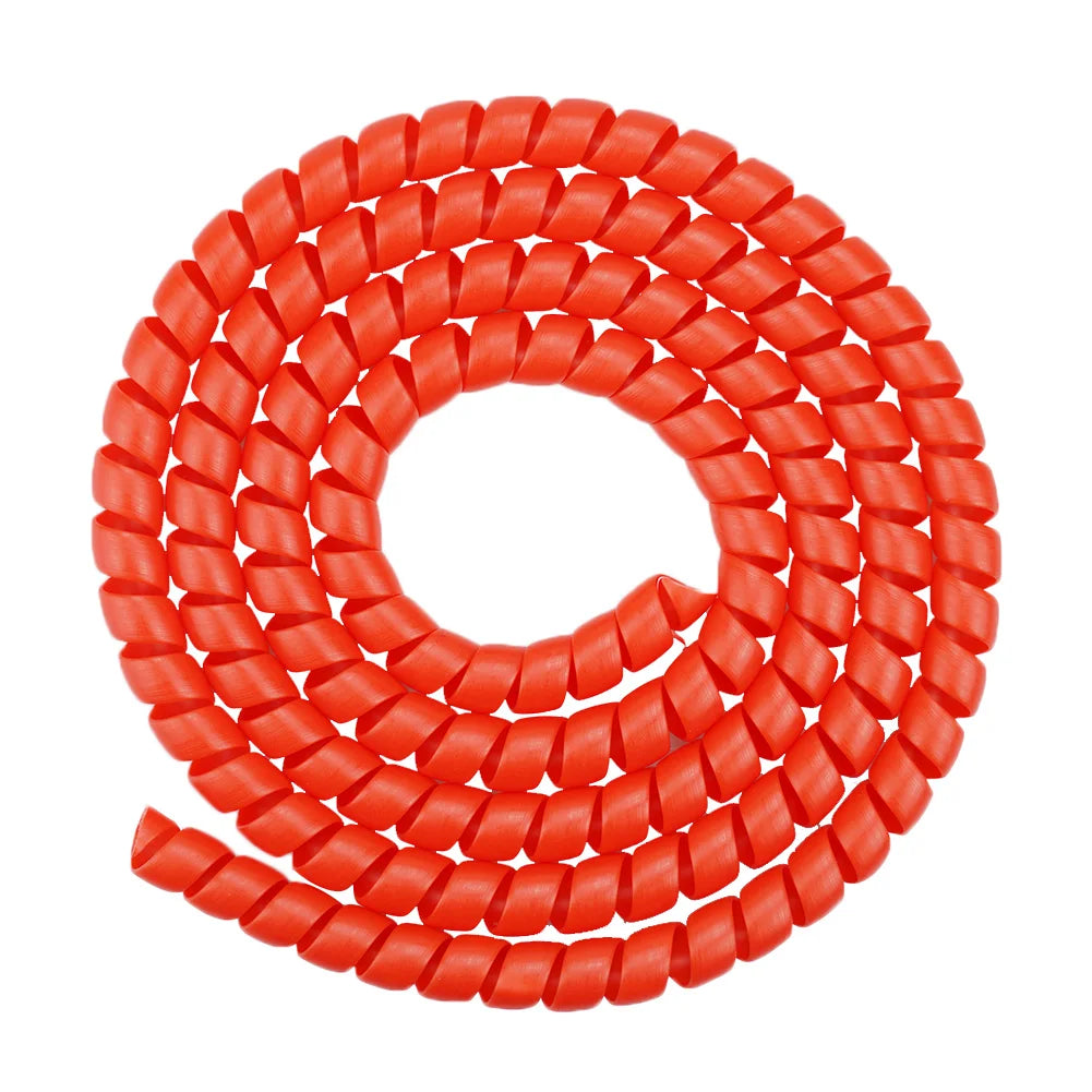 1M Spiral Cable Wire Protector Wrap – M365 PRO Scooter & Bikes Spiral Cable Protector Richie's Red