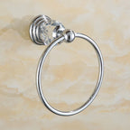 Gold Stainless Steel Wall-Mounted Round Towel Ring | HOBHE Towel Ring Holder Richie's Chrome