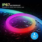5M 200-LED RGBIC Neon Strip WS2812B IP67 Smart Flexible Light Smart LED Strip Light Richie's