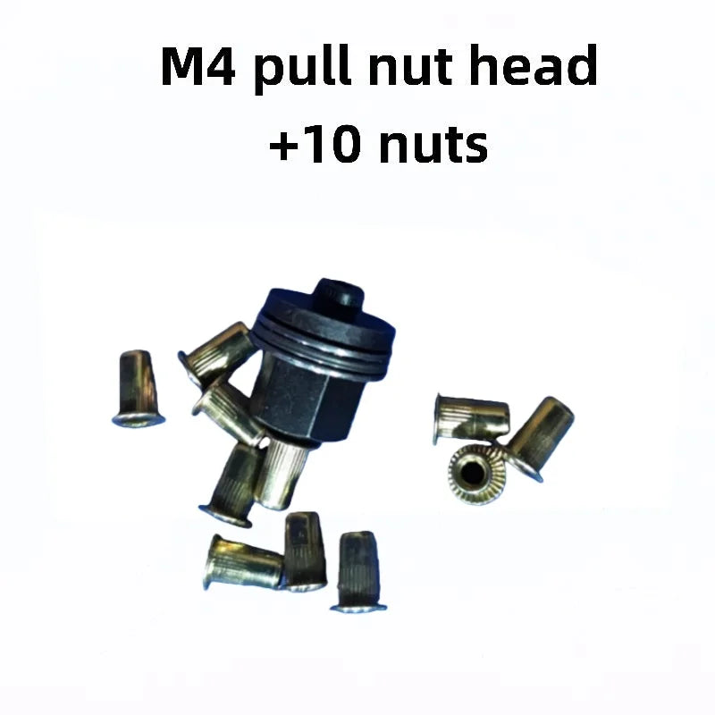 11-Piece Manual Rivet Nut Tool Set – M3 to M12 Hand Riveter Rivet Nut Tool Richie's M4 11pcs