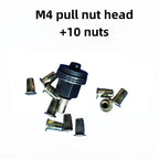 11-Piece Manual Rivet Nut Tool Set – M3 to M12 Hand Riveter Rivet Nut Tool Richie's M4 11pcs
