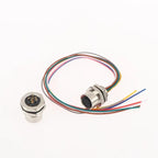 M12 IP67 Waterproof Connector 4/5/8 Pin Panel Socket 22AWG Wire Industrial Connector Richie's