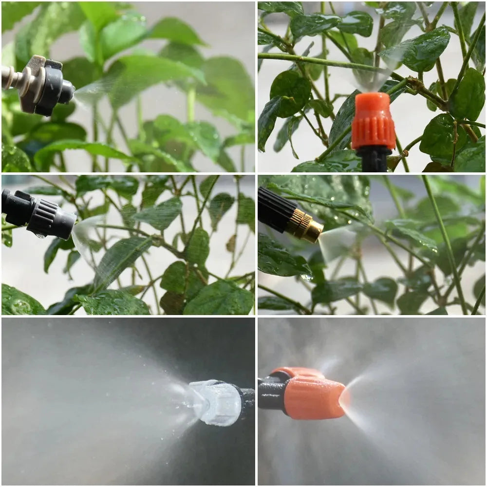 Garden Misting Sprayer Nozzle – 1, 2 or 3 Head Atomizer Garden Sprayer Nozzle Richie's