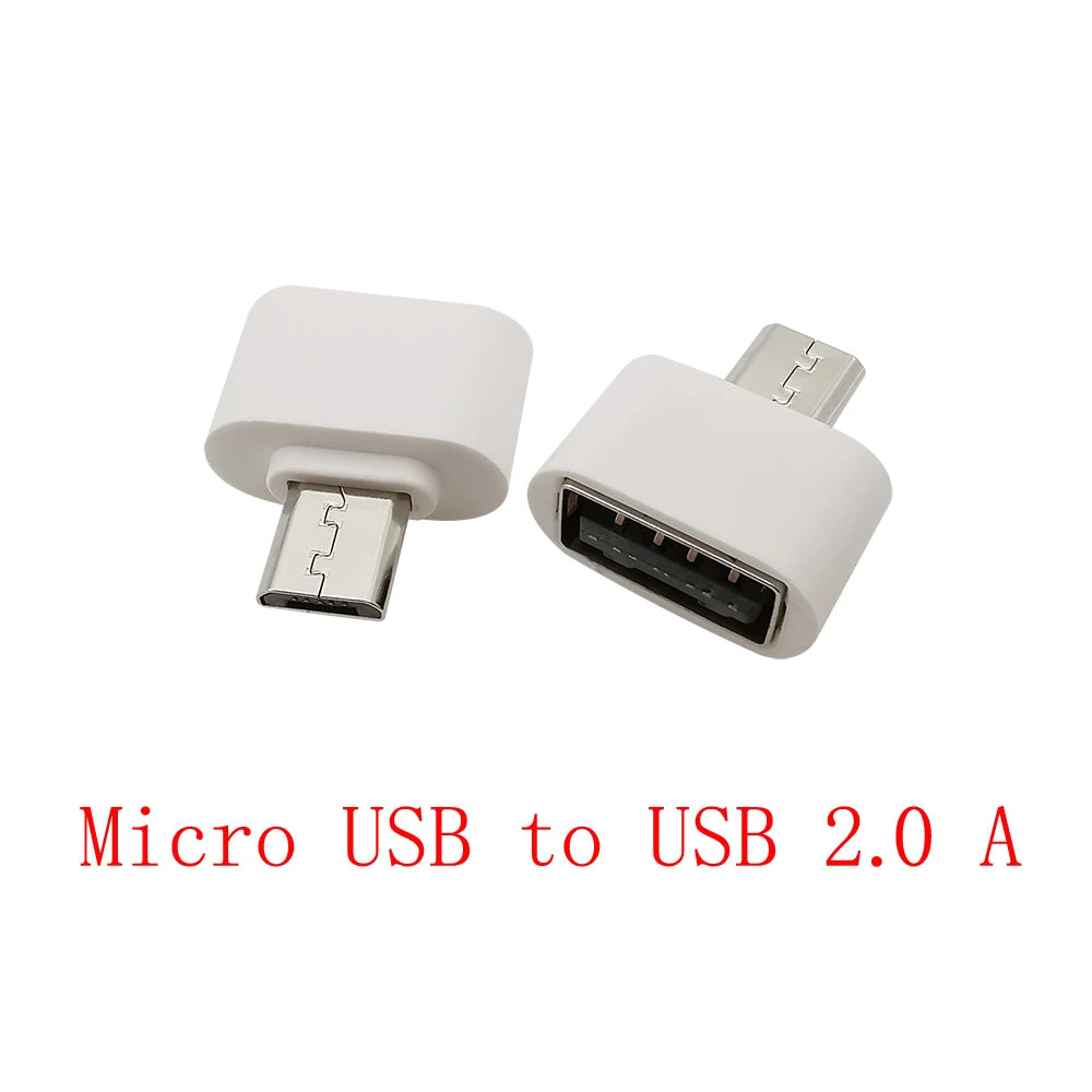 5-Pack USB Type-C & Micro USB OTG Adapter – USB 2.0 USB OTG Adapter Richie's