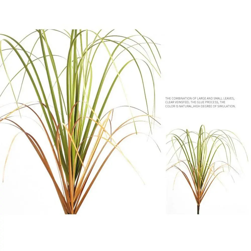 Realistic Artificial Cattail Grass Stem 50cm | Faux Plant Decor Artificial Plant Stem Richie's