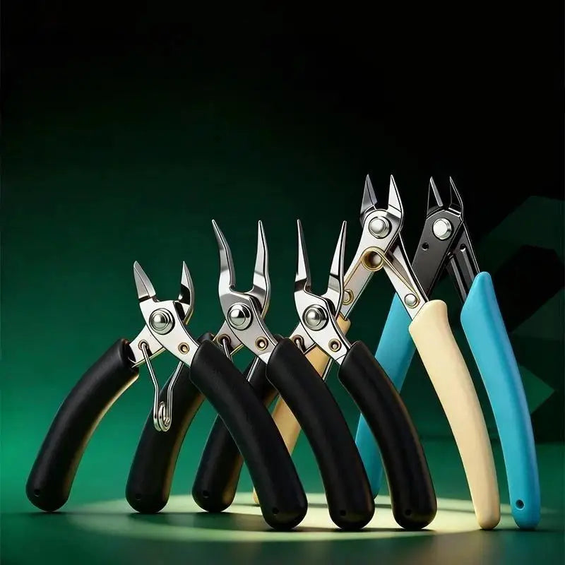 Stainless Steel Cutting Pliers – Spring-Loaded DIY & Jewelry Tool Cutting Pliers Richie's