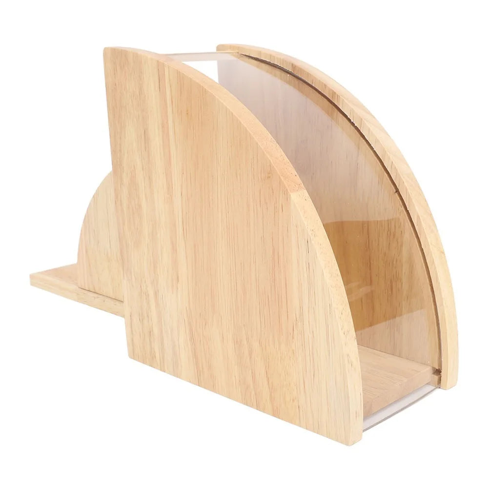 Solid Wood Coffee Filter Holder – Dustproof Storage Rack Coffee Filter Holder Richie's 01