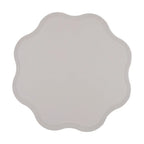 Flower Shaped PVC Placemat – Heat-Resistant & Waterproof Table Placemat Richie's Grey 38-38cm