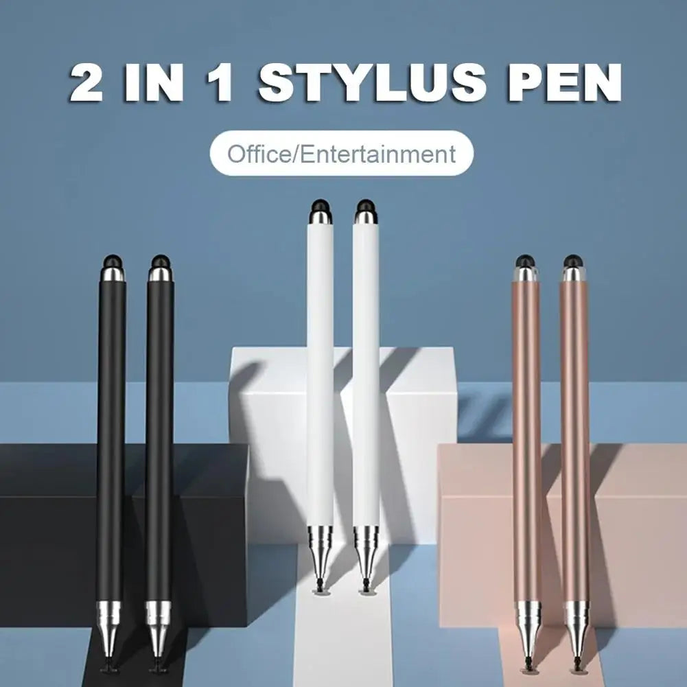 Universal 2-in-1 Stylus Pen for iPad iPhone & Android Tablets Touchscreen Stylus Pen Richie's