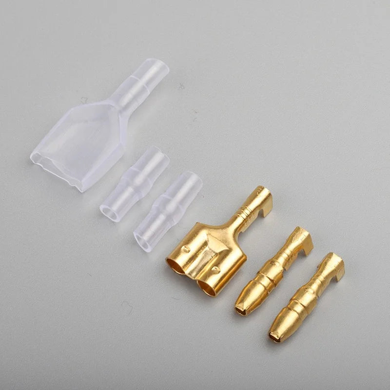 4mm Bullet Terminal Car Wire Connectors – Male & Female Sets Wire Connector Set Richie's