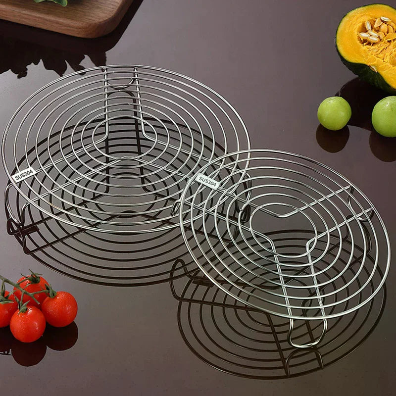 304 Stainless Steel Steamer Rack – Multi-Size Kitchen Steam Tray Kitchen Steamer Rack Richie's