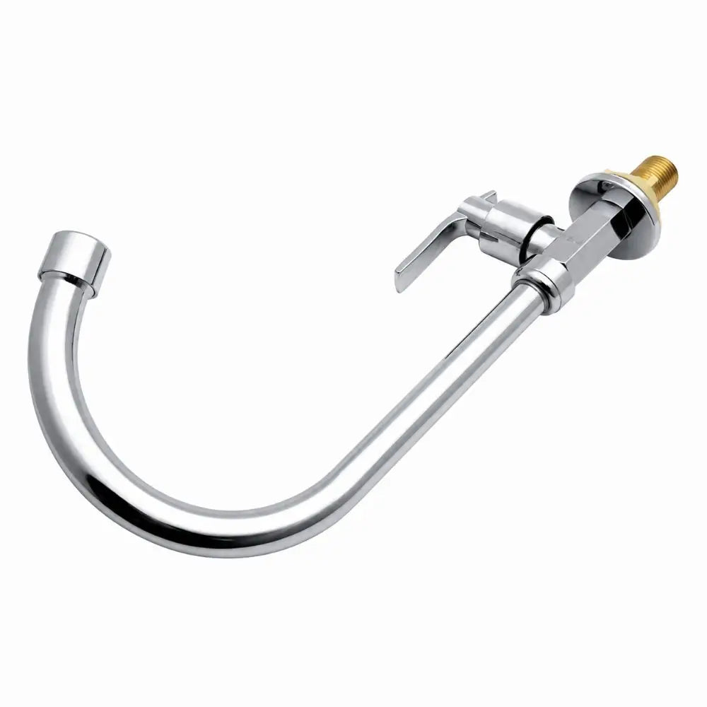 Zinc Alloy Single Cold Water Faucet | 360° Swivel Sink Tap Kitchen Sink Faucet Richie's