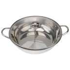 Yin Yang Dual Sided Hot Pot 30cm – Induction & Gas Ready Hot Pot Cookware Richie's