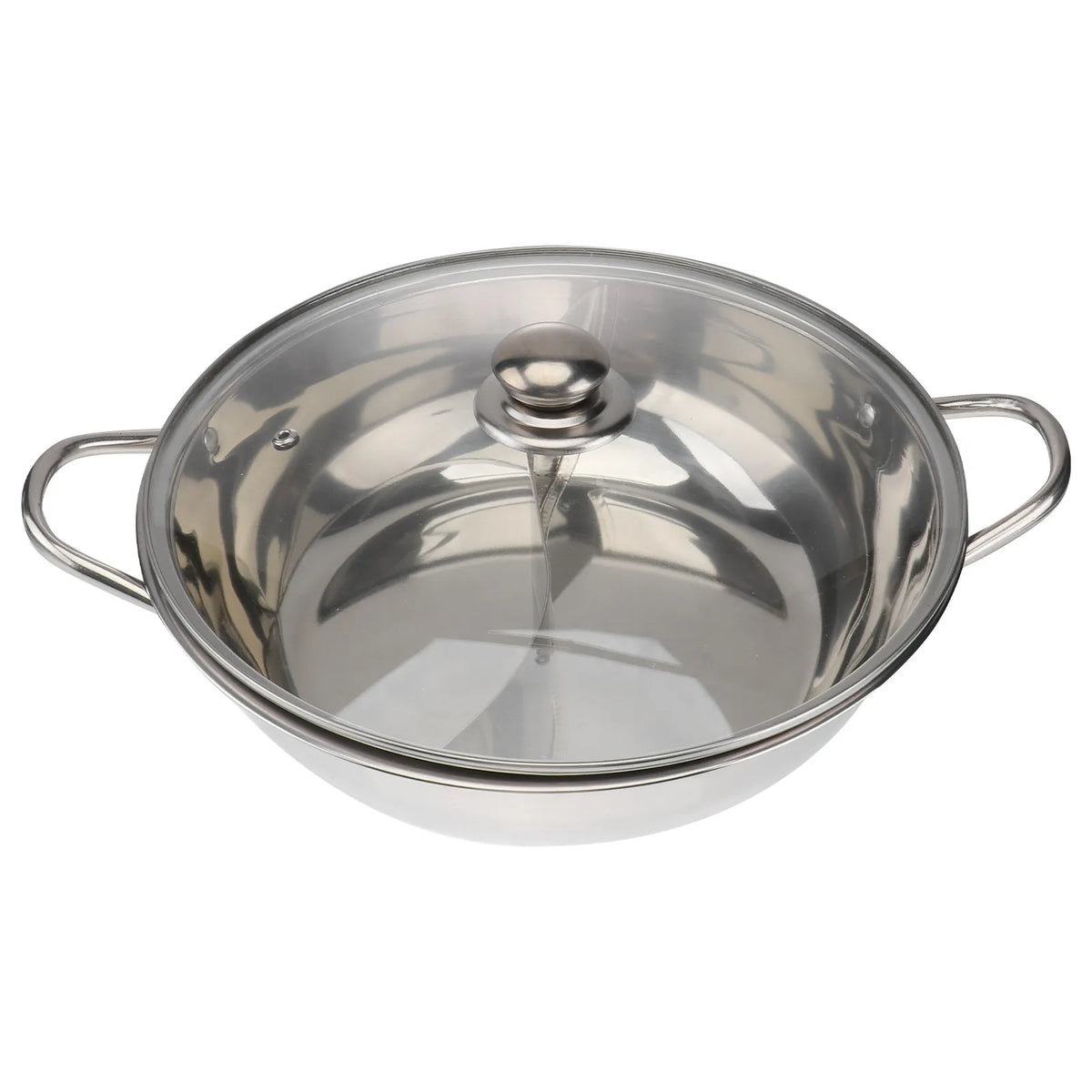 Yin Yang Dual Sided Hot Pot 30cm – Induction & Gas Ready Hot Pot Cookware Richie's