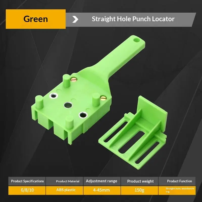 Woodworking Dowel Drill Guide 6/8/10mm Straight Hole Locator Drill Guide Jig Richie's A1