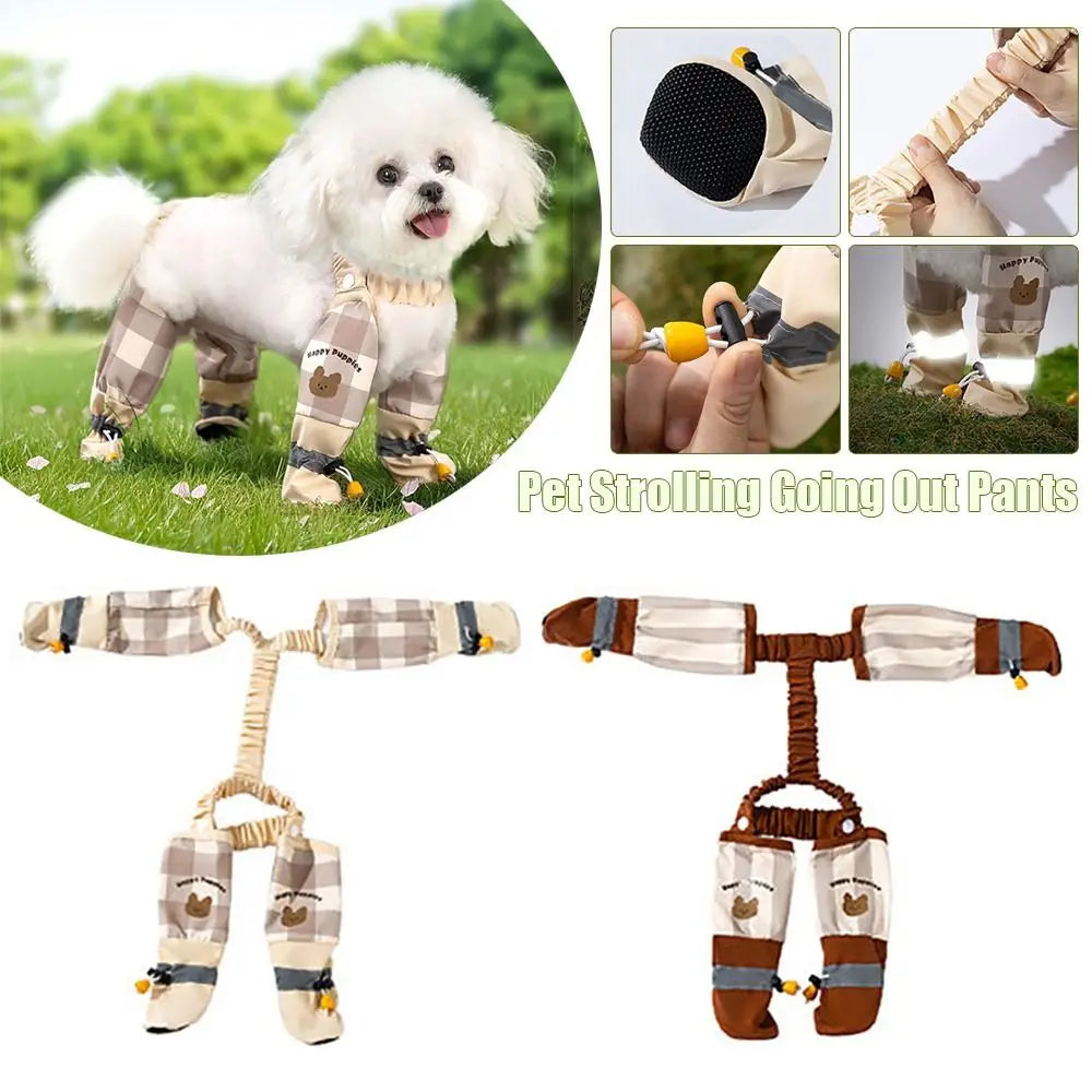 Reflective Dog Boot Leggings – Anti-Slip Adjustable Leg Covers Dog Leg Covers Richie's
