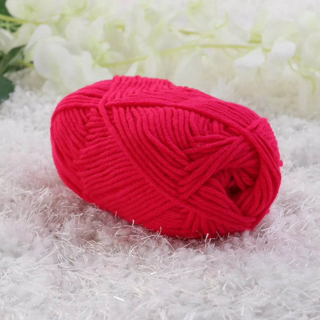 50g Milk Cotton Blend Yarn | Soft Knitting & Crochet Yarn Knitting Crochet Yarn Richie's